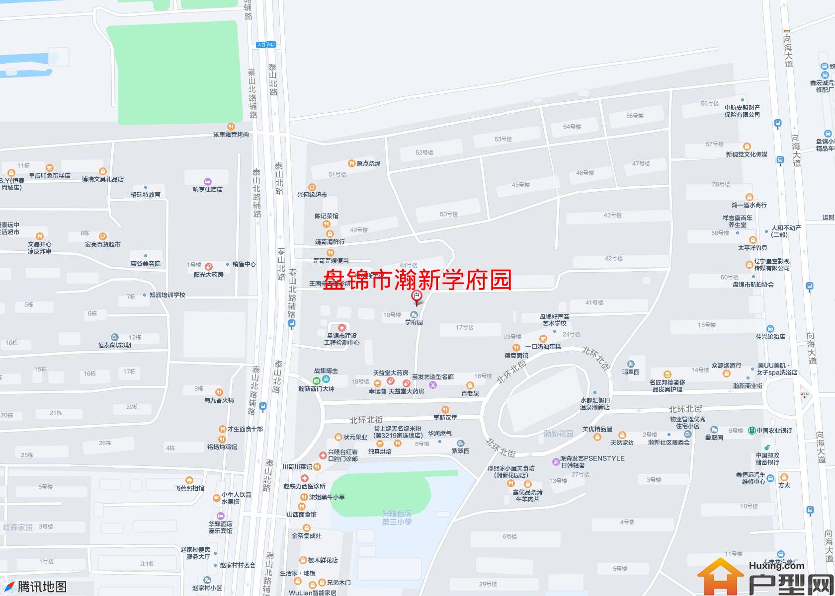 瀚新学府园小区 - 户型网