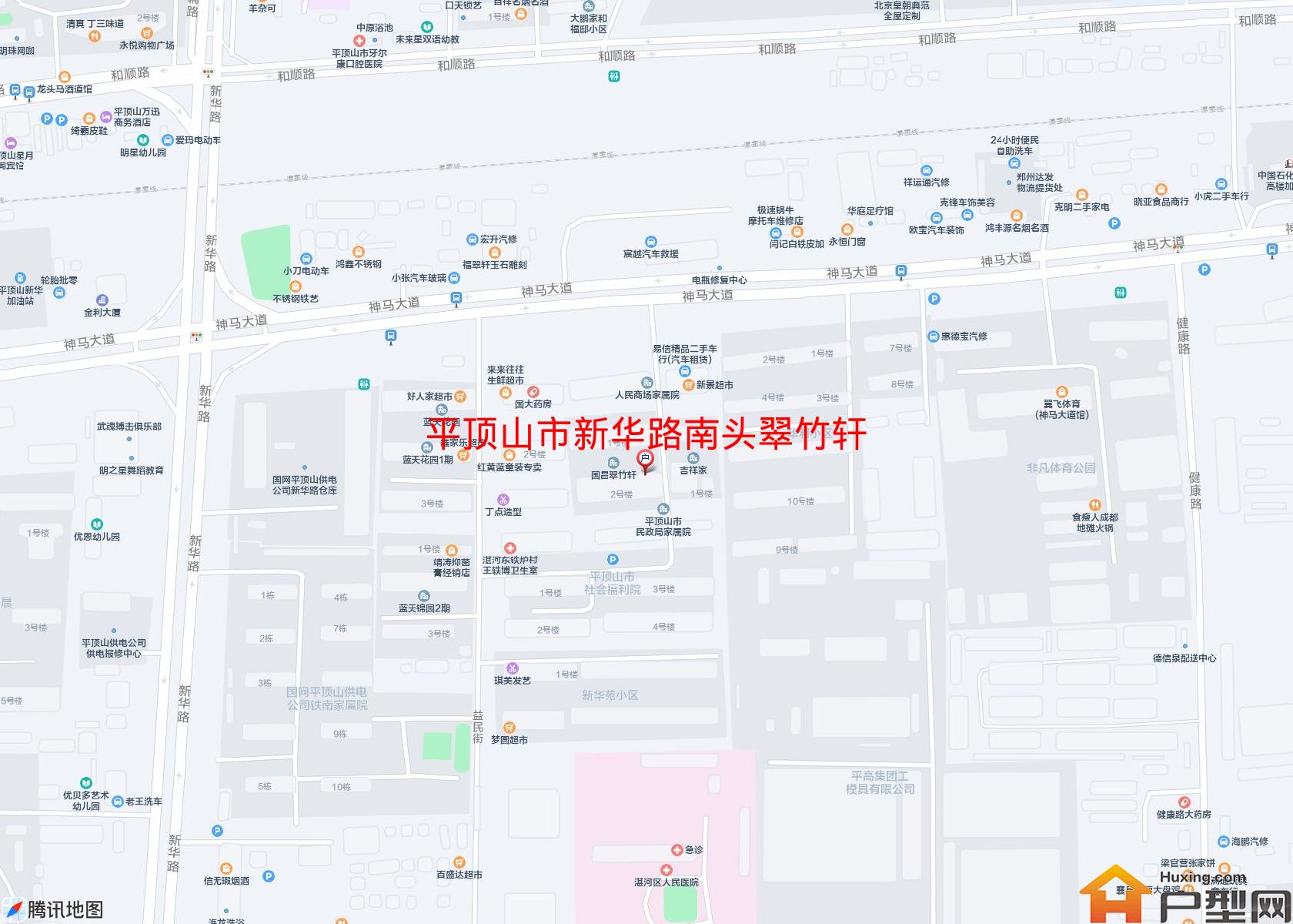 新华路南头翠竹轩小区 - 户型网