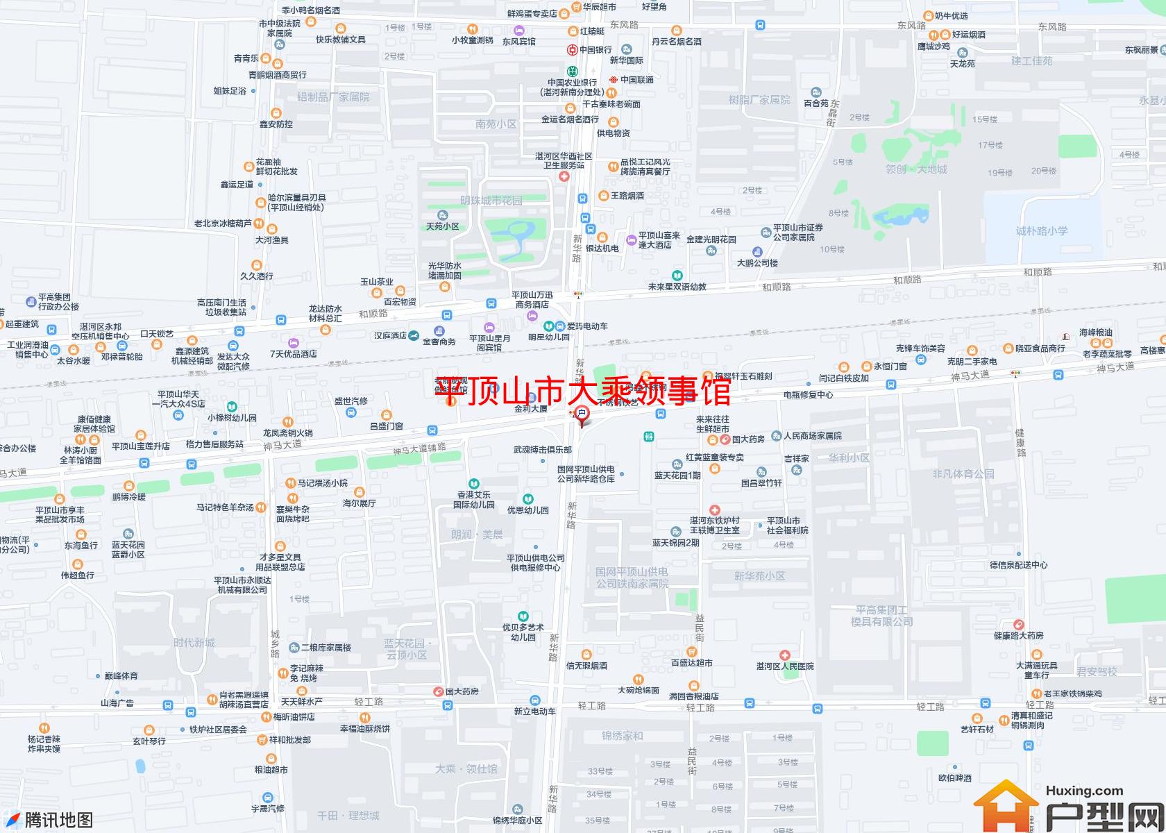 大乘领事馆小区 - 户型网