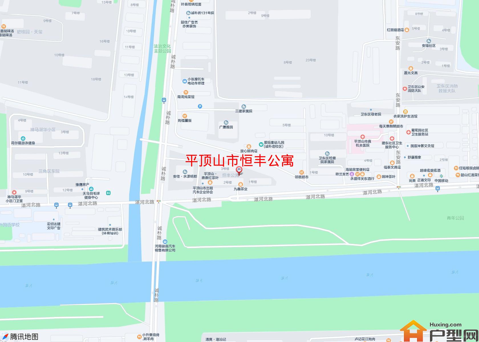 恒丰公寓小区 - 户型网