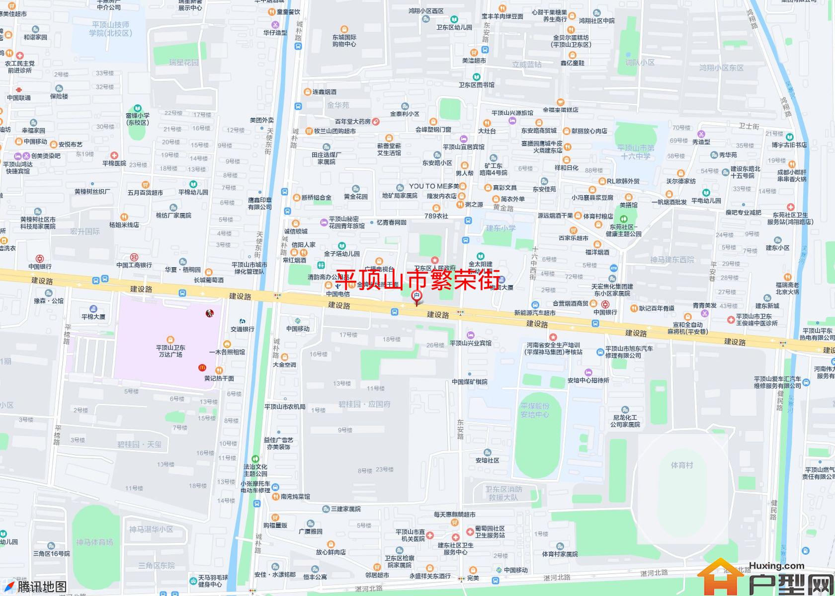 繁荣街小区 - 户型网