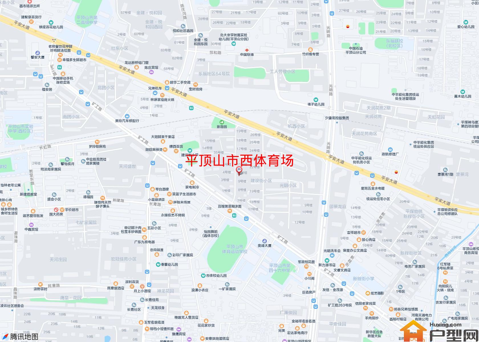 西体育场小区 - 户型网