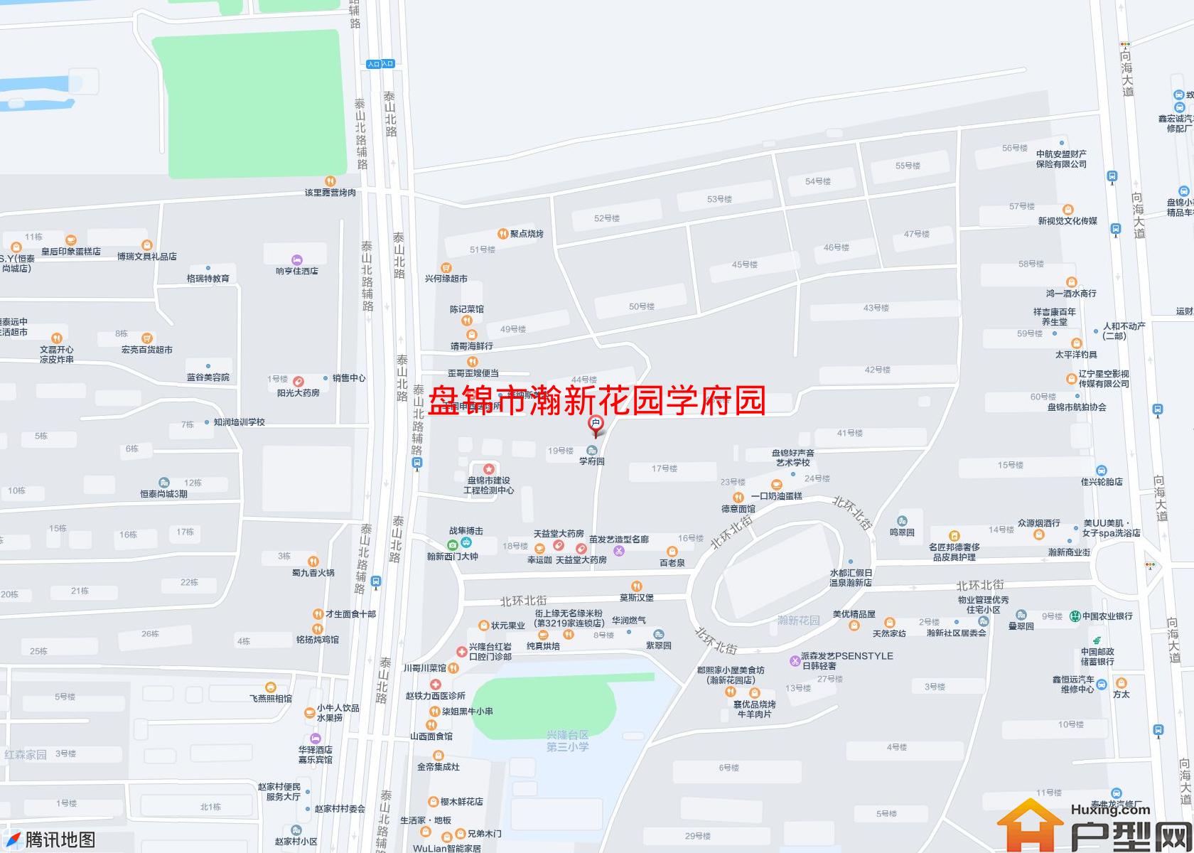 瀚新花园学府园小区 - 户型网