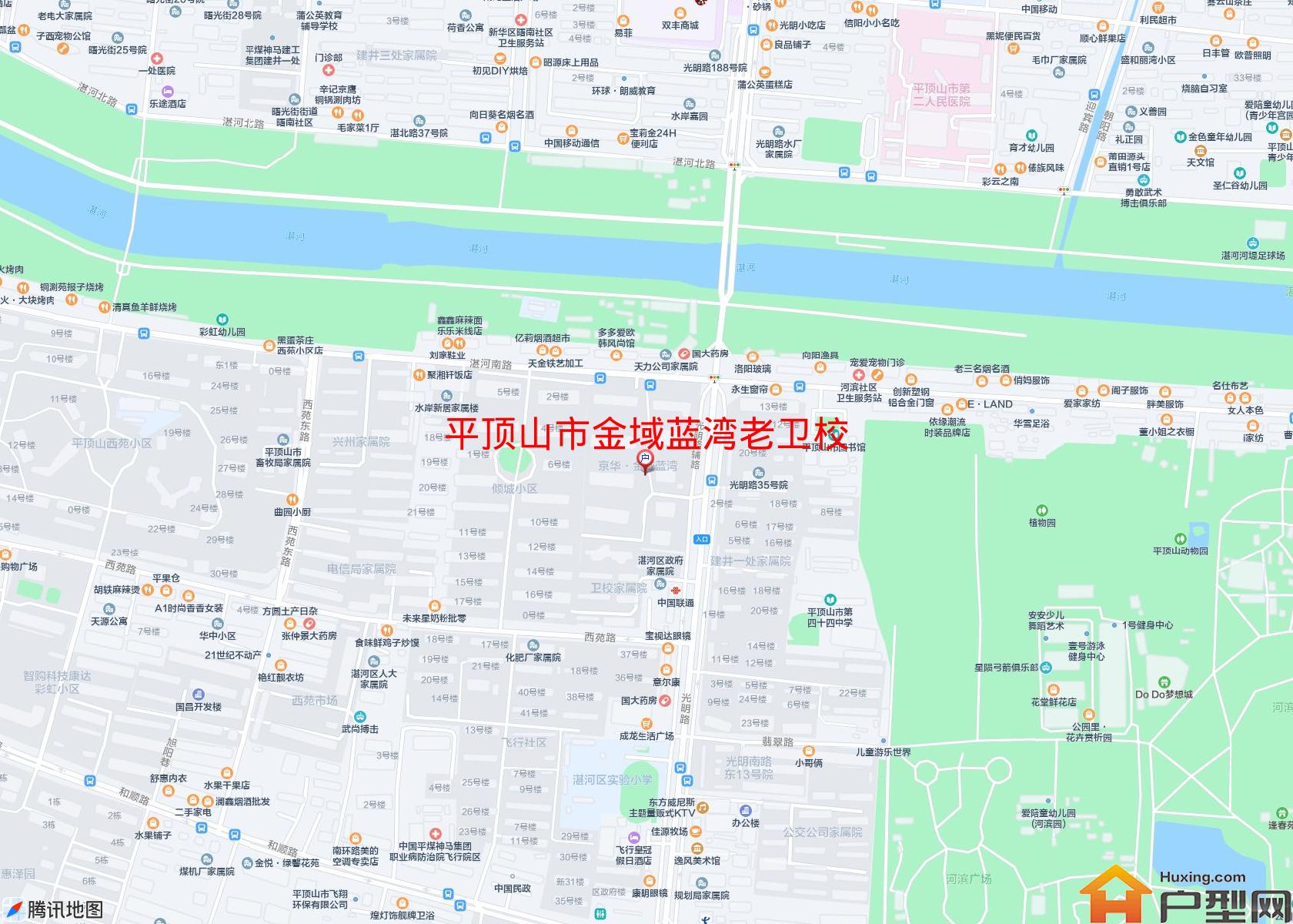 金域蓝湾老卫校小区 - 户型网