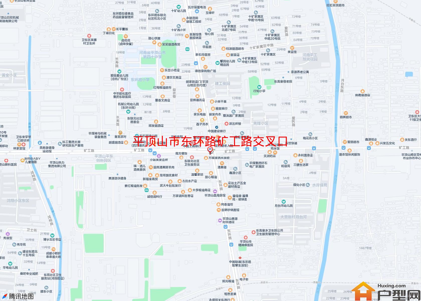 东环路矿工路交叉口小区 - 户型网