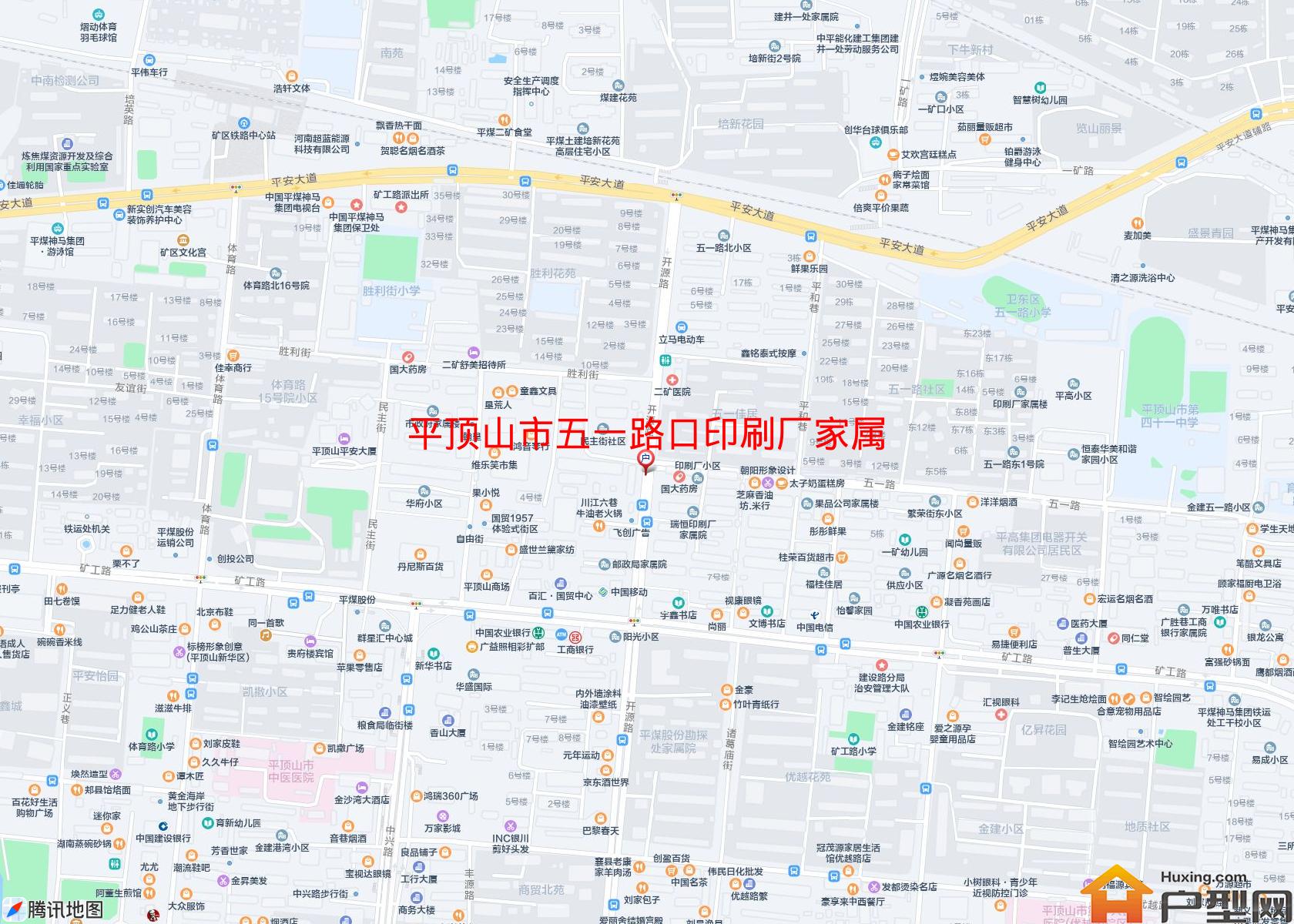 五一路口印刷厂家属院小区 - 户型网