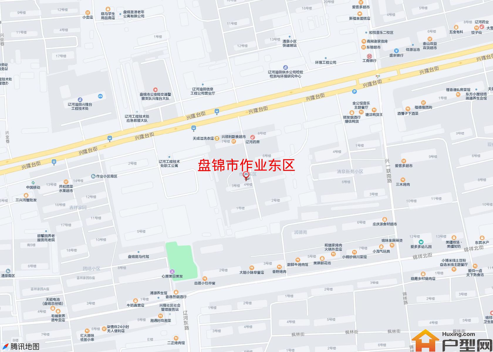 作业东区小区 - 户型网