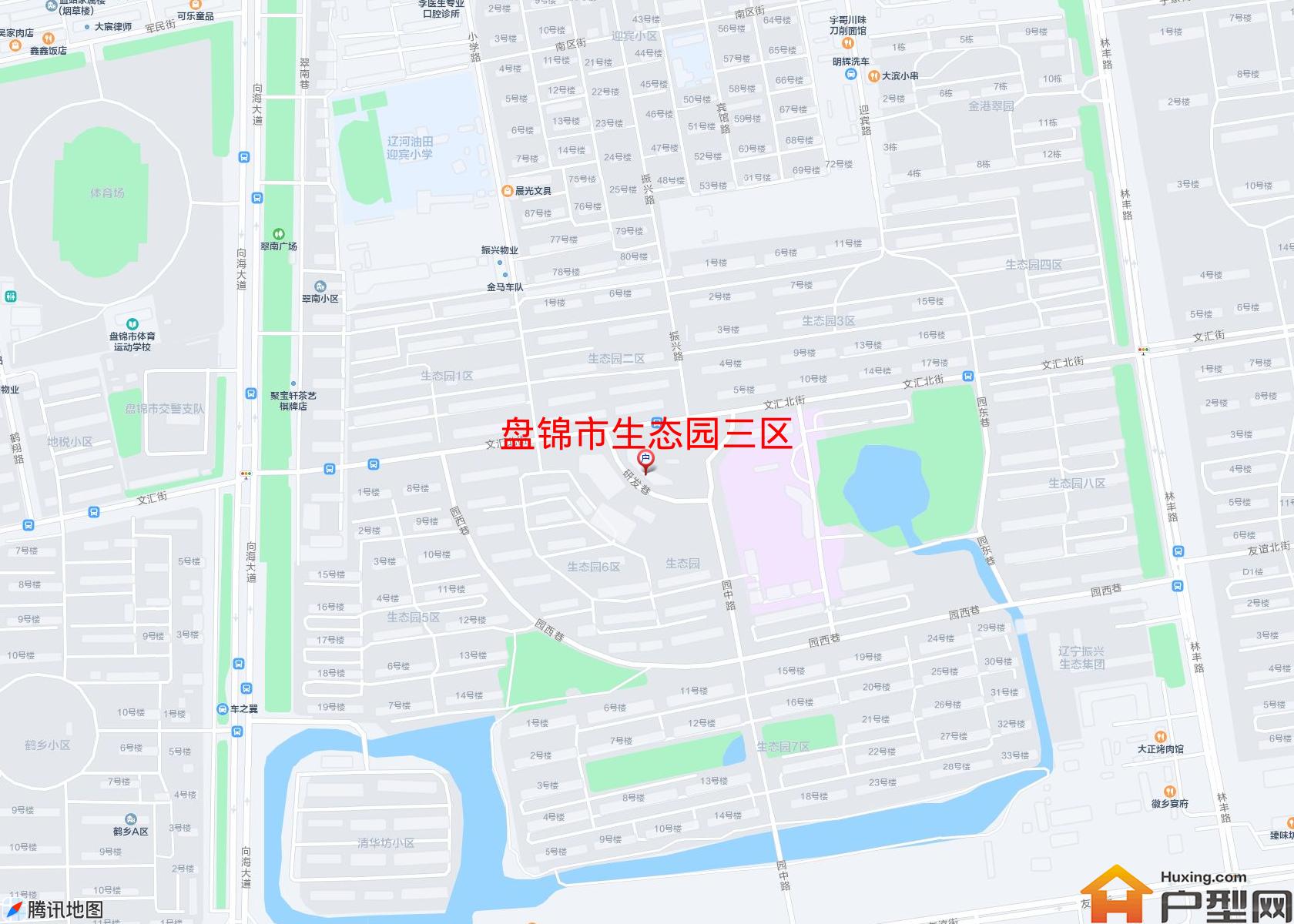 生态园三区小区 - 户型网