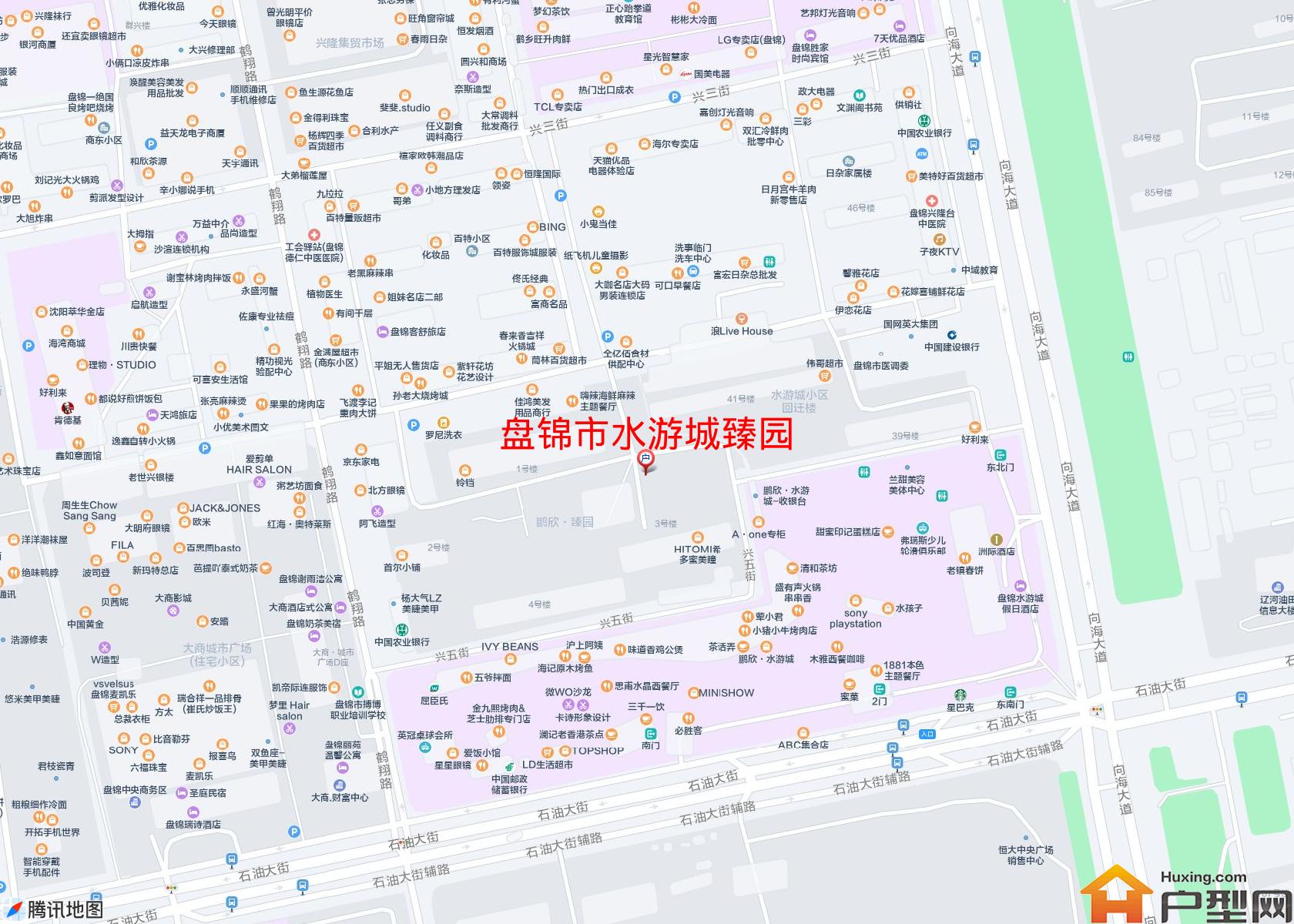 水游城臻园小区 - 户型网