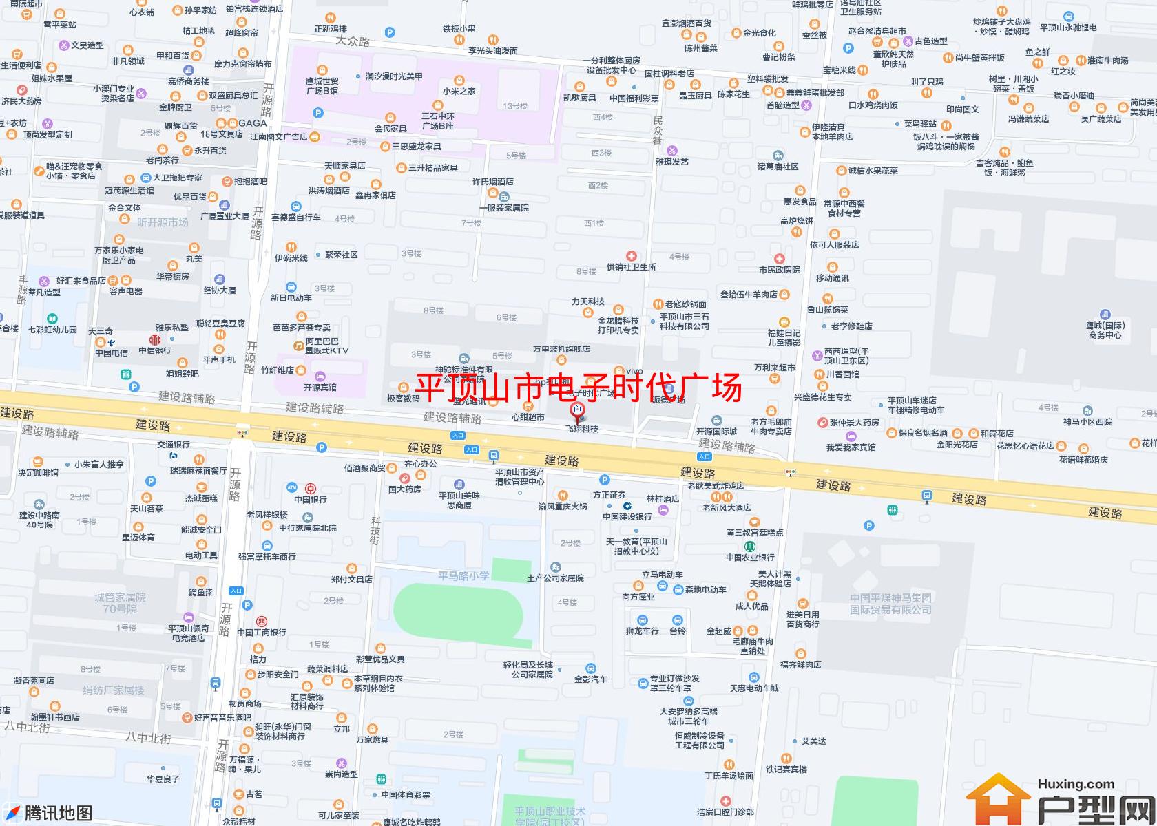 电子时代广场小区 - 户型网