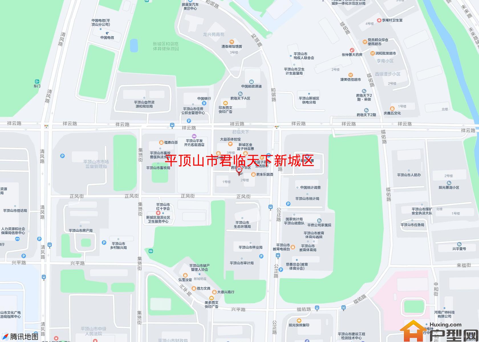 君临天下新城区小区 - 户型网