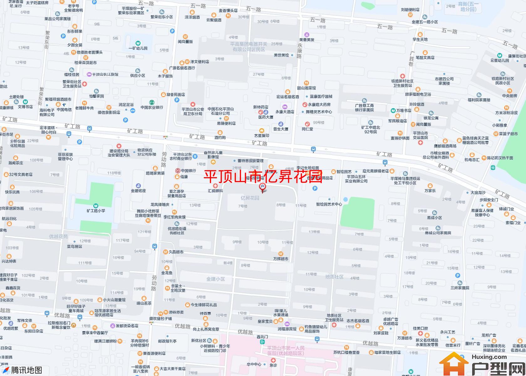 亿昇花园小区 - 户型网