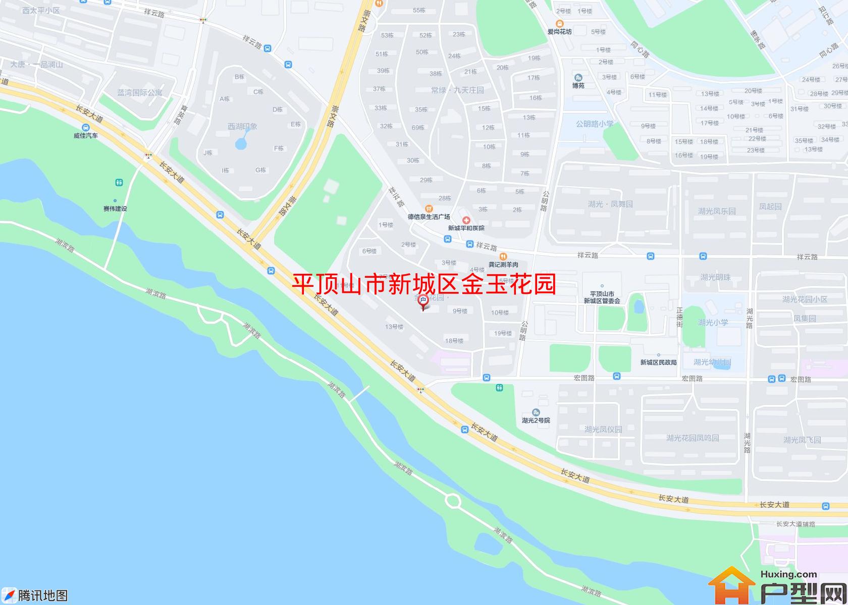 新城区金玉花园小区 - 户型网