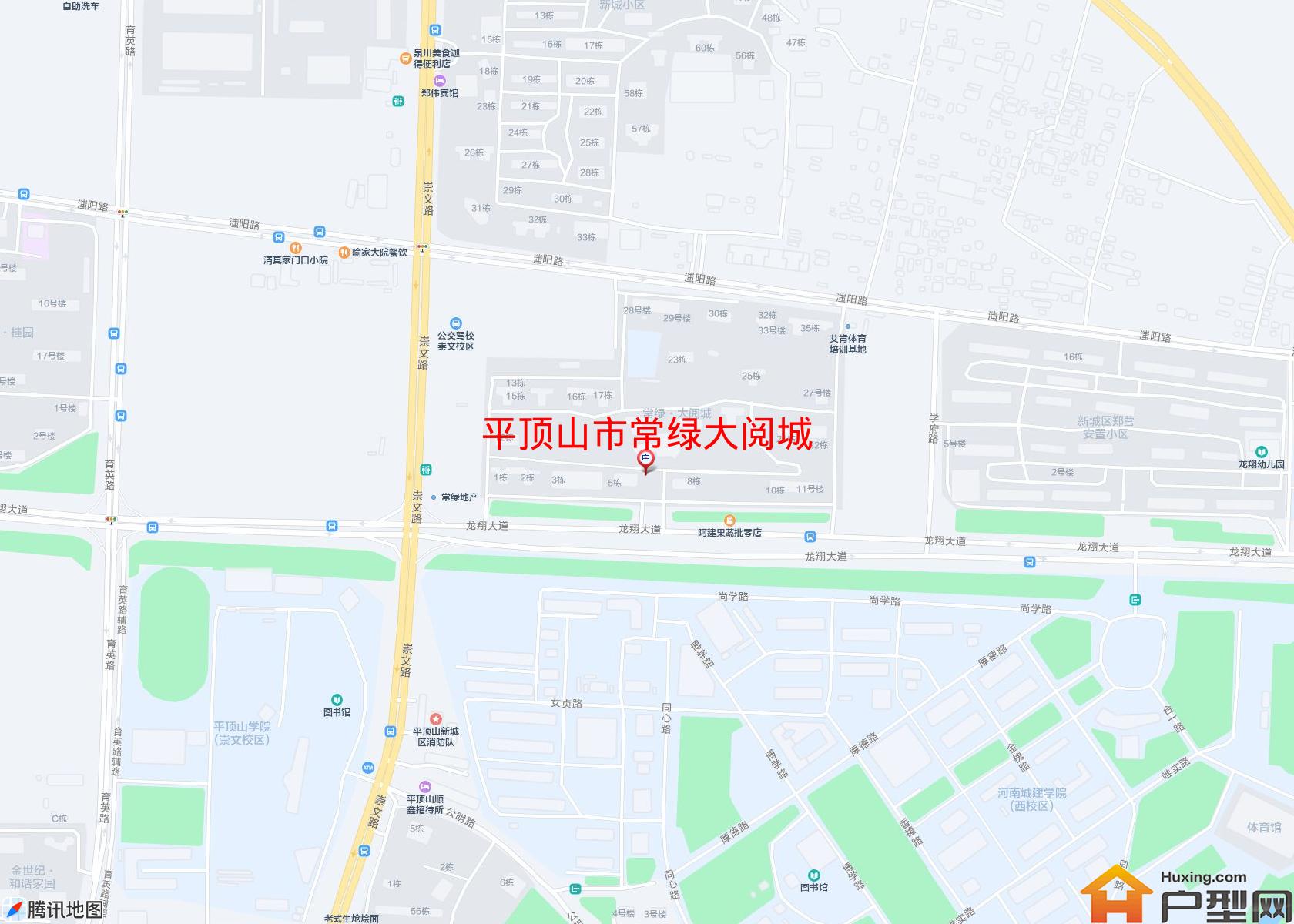 常绿大阅城小区 - 户型网