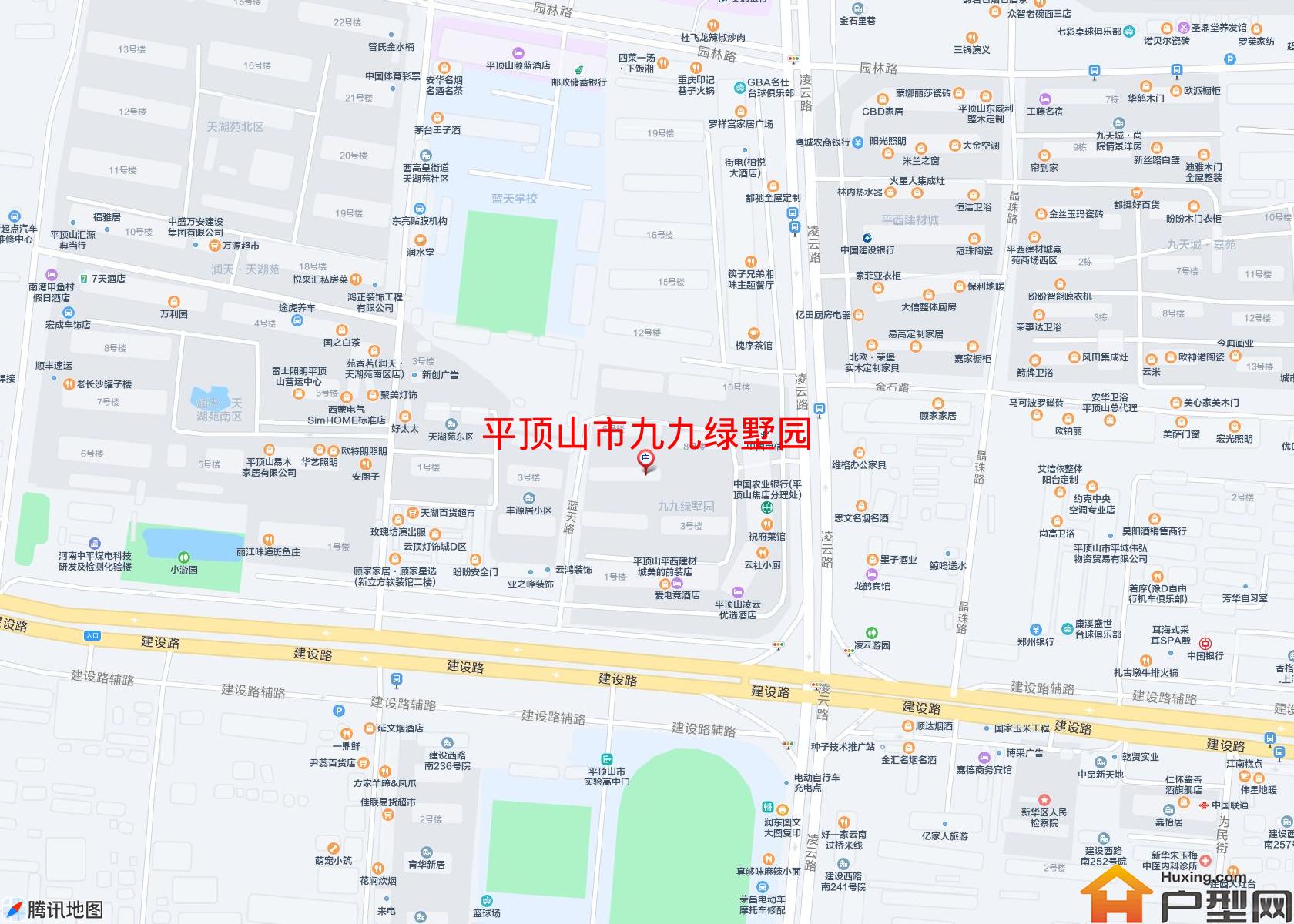 九九绿墅园小区 - 户型网