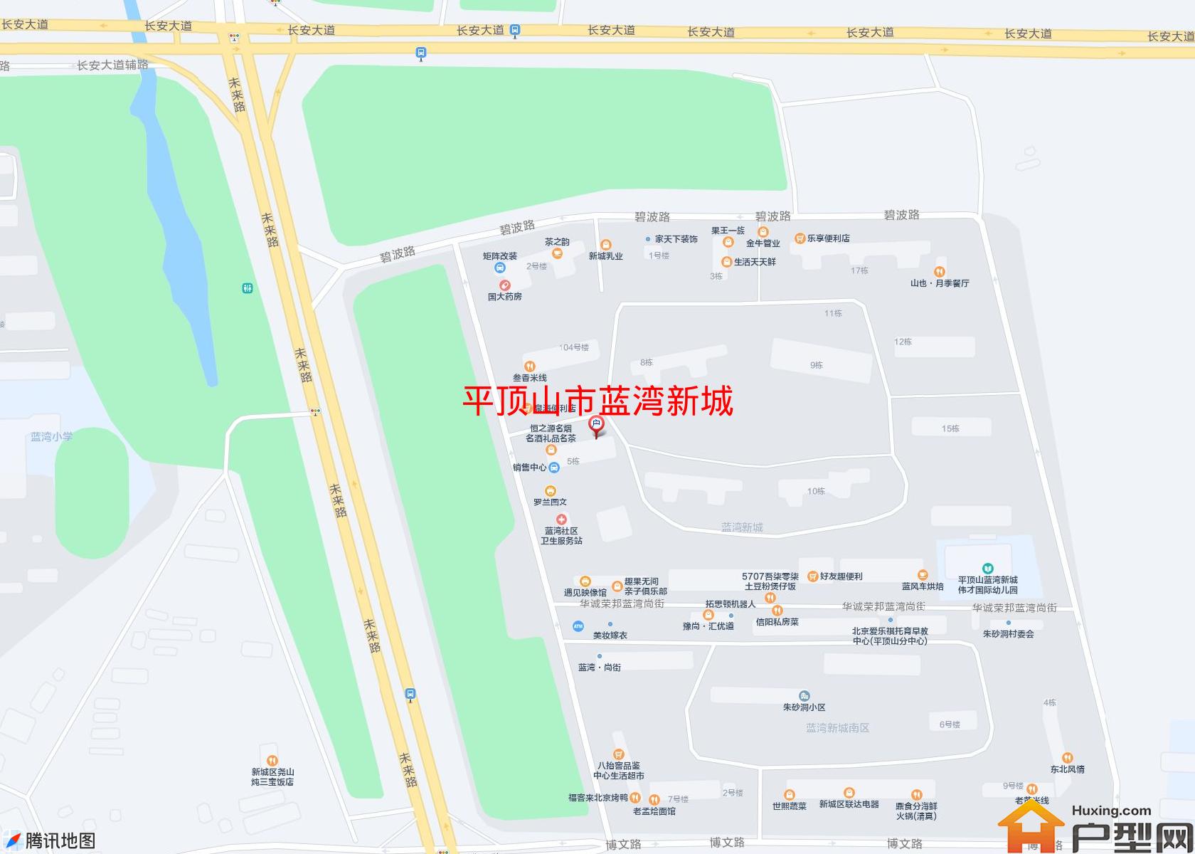蓝湾新城小区 - 户型网