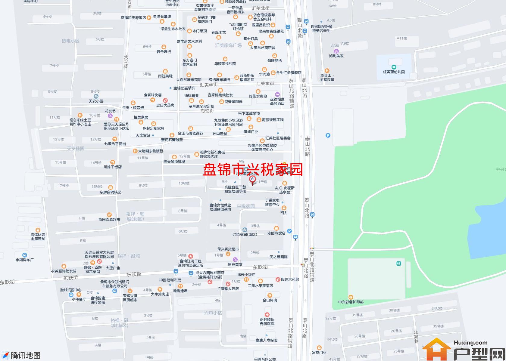 兴税家园小区 - 户型网