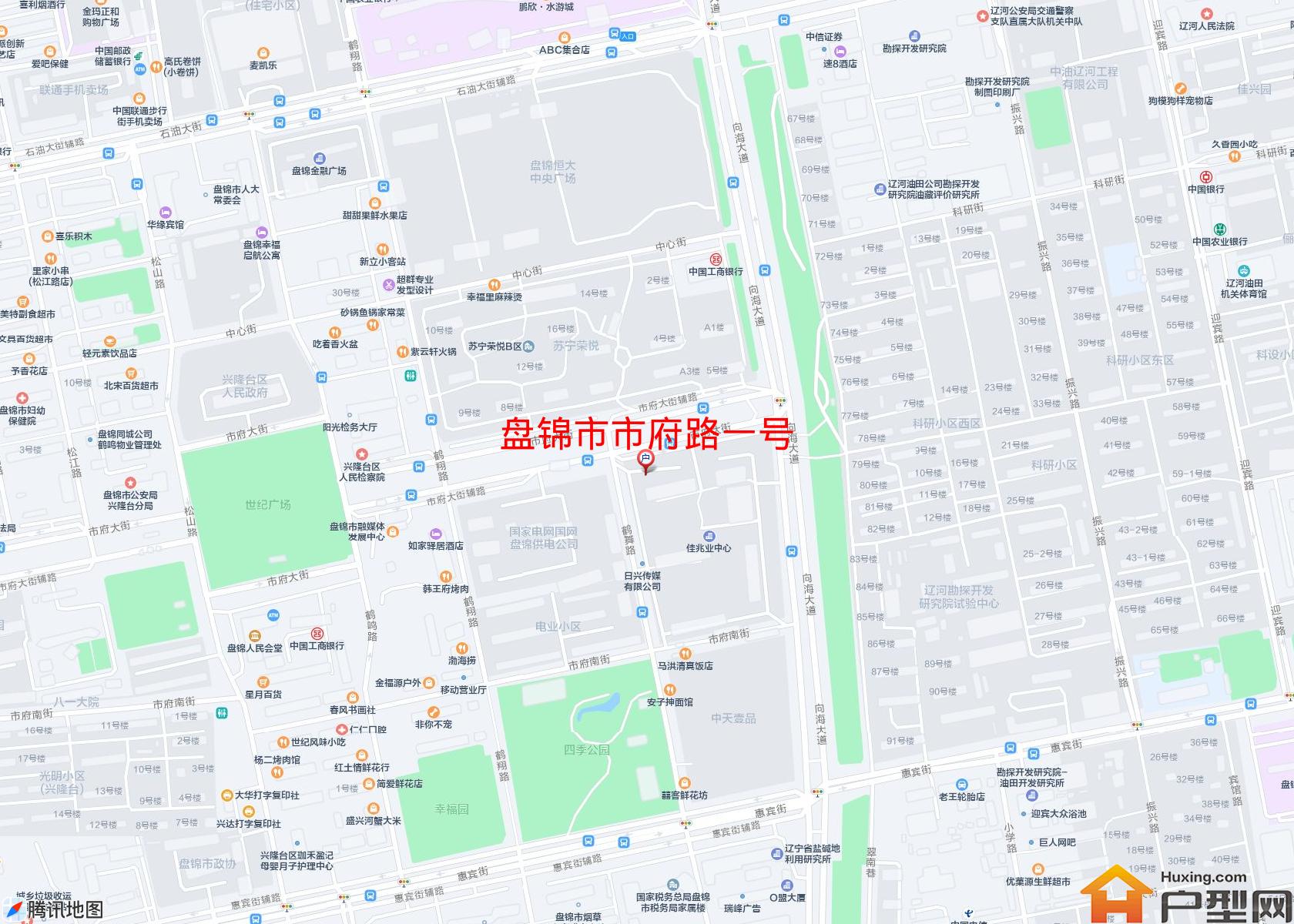 市府路一号小区 - 户型网