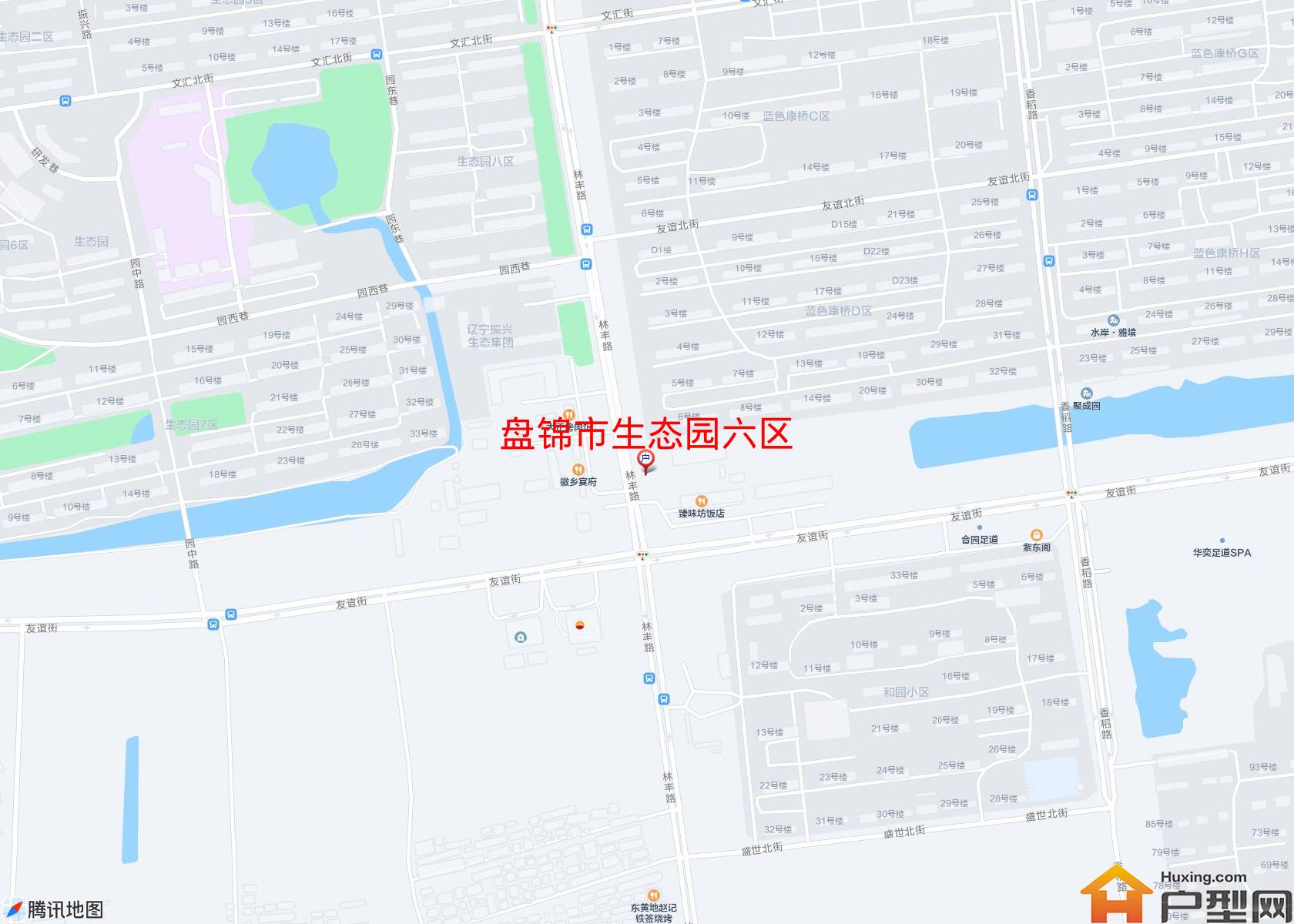 生态园六区小区 - 户型网