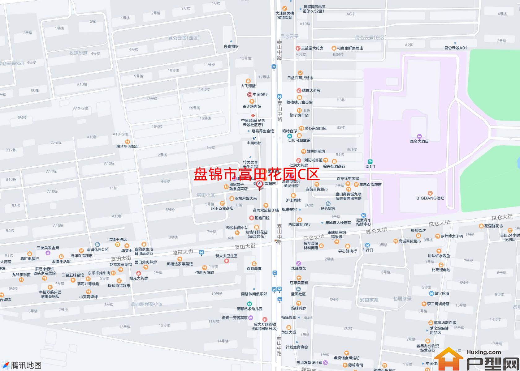 富田花园C区小区 - 户型网
