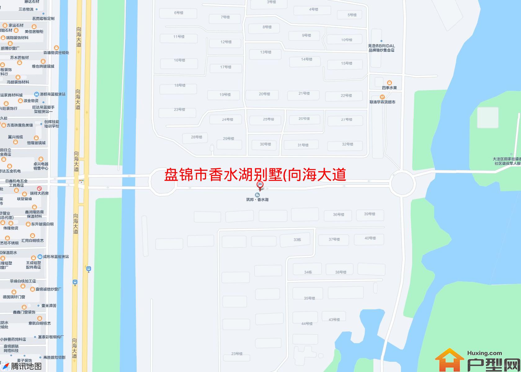 香水湖别墅(向海大道)小区 - 户型网