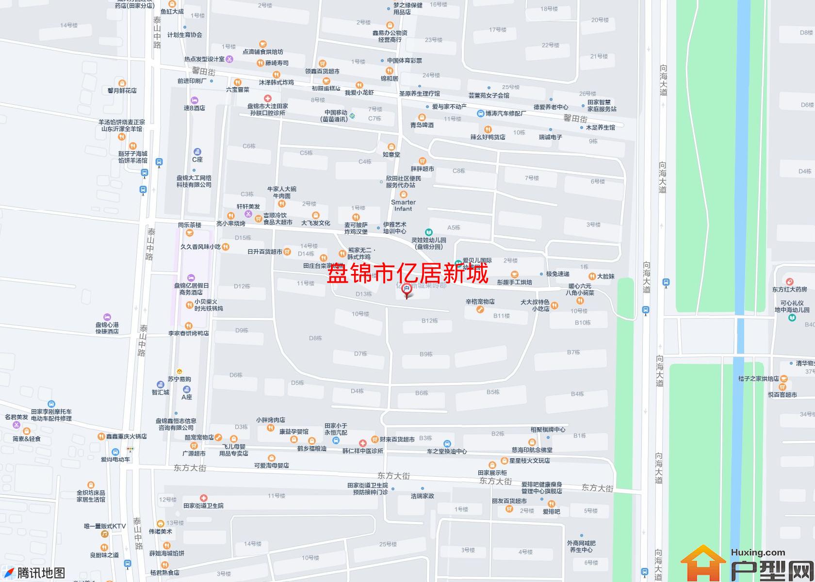 亿居新城小区 - 户型网