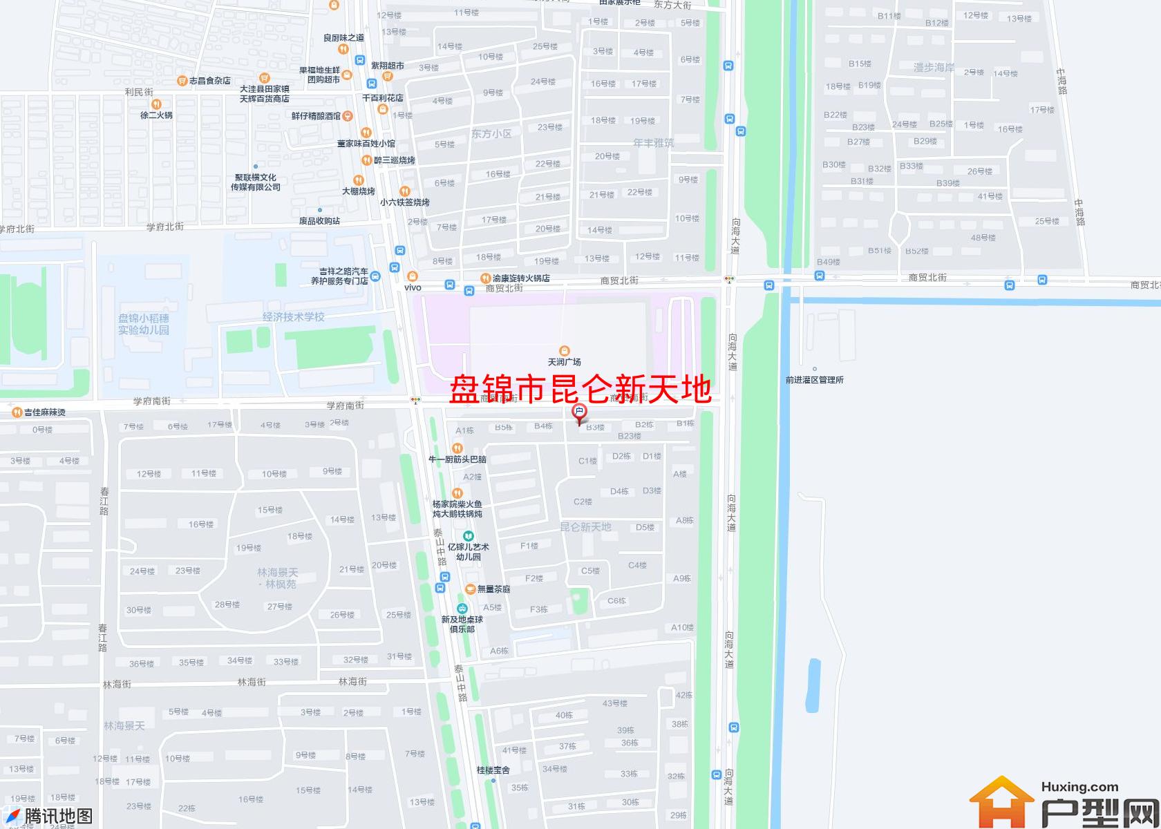 昆仑新天地小区 - 户型网