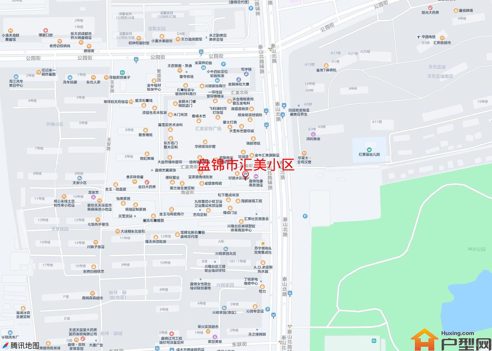 汇美小区小区 - 户型网