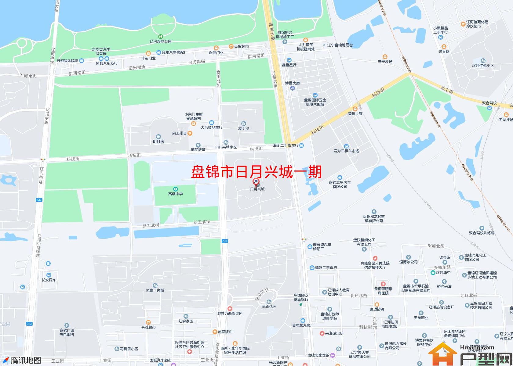 日月兴城一期小区 - 户型网