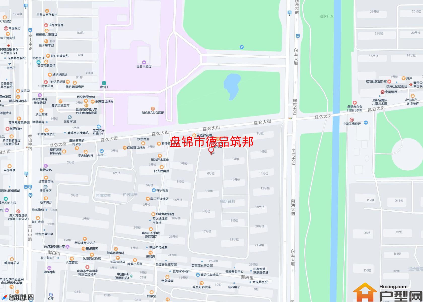 德品筑邦小区 - 户型网