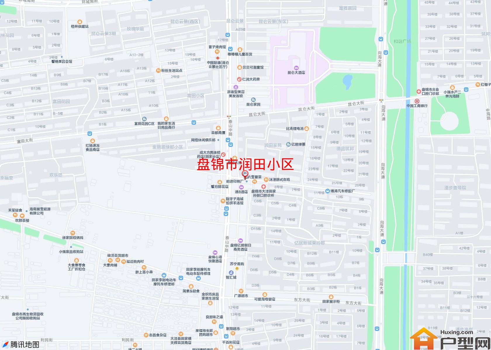 润田小区小区 - 户型网