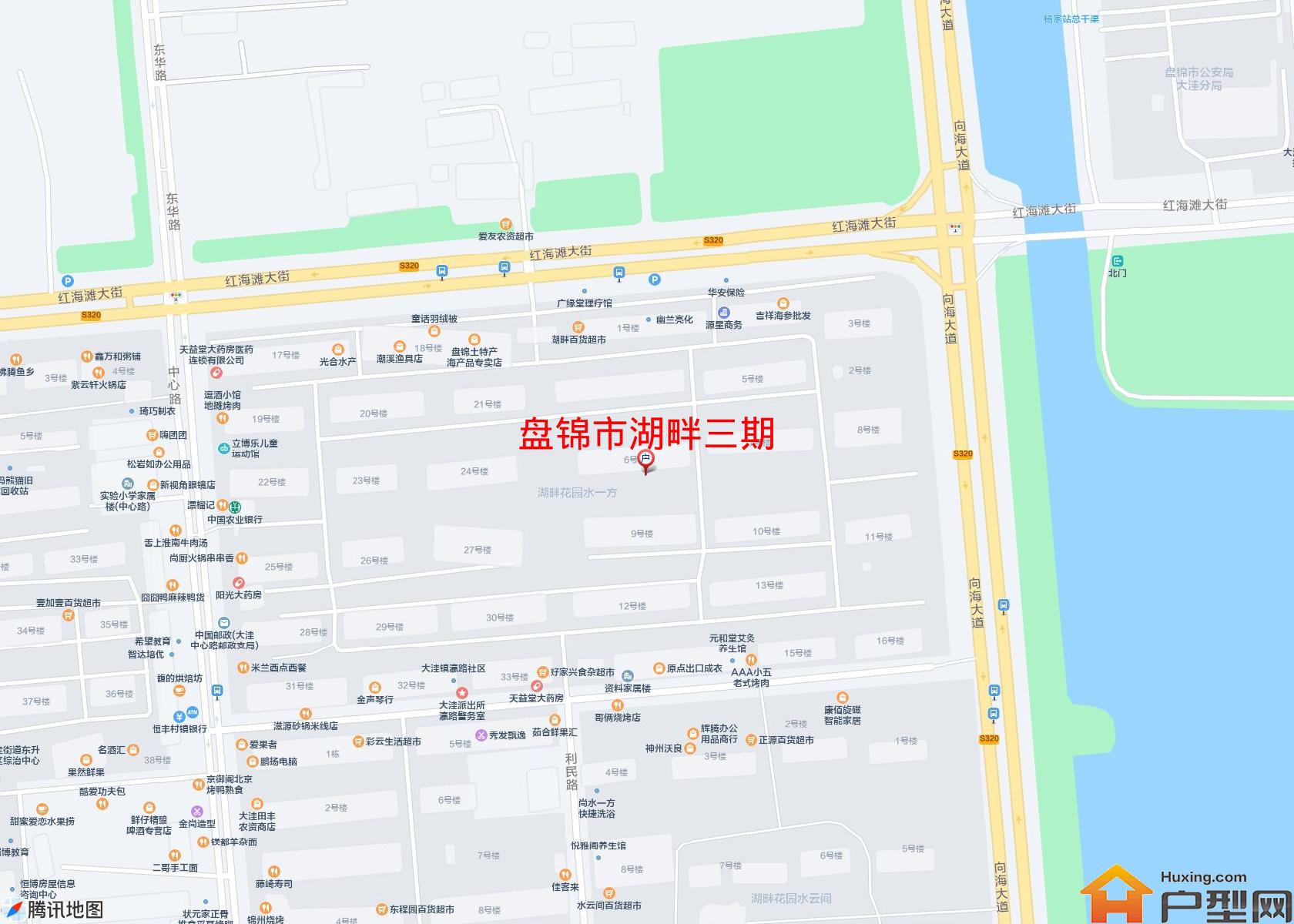 湖畔三期小区 - 户型网