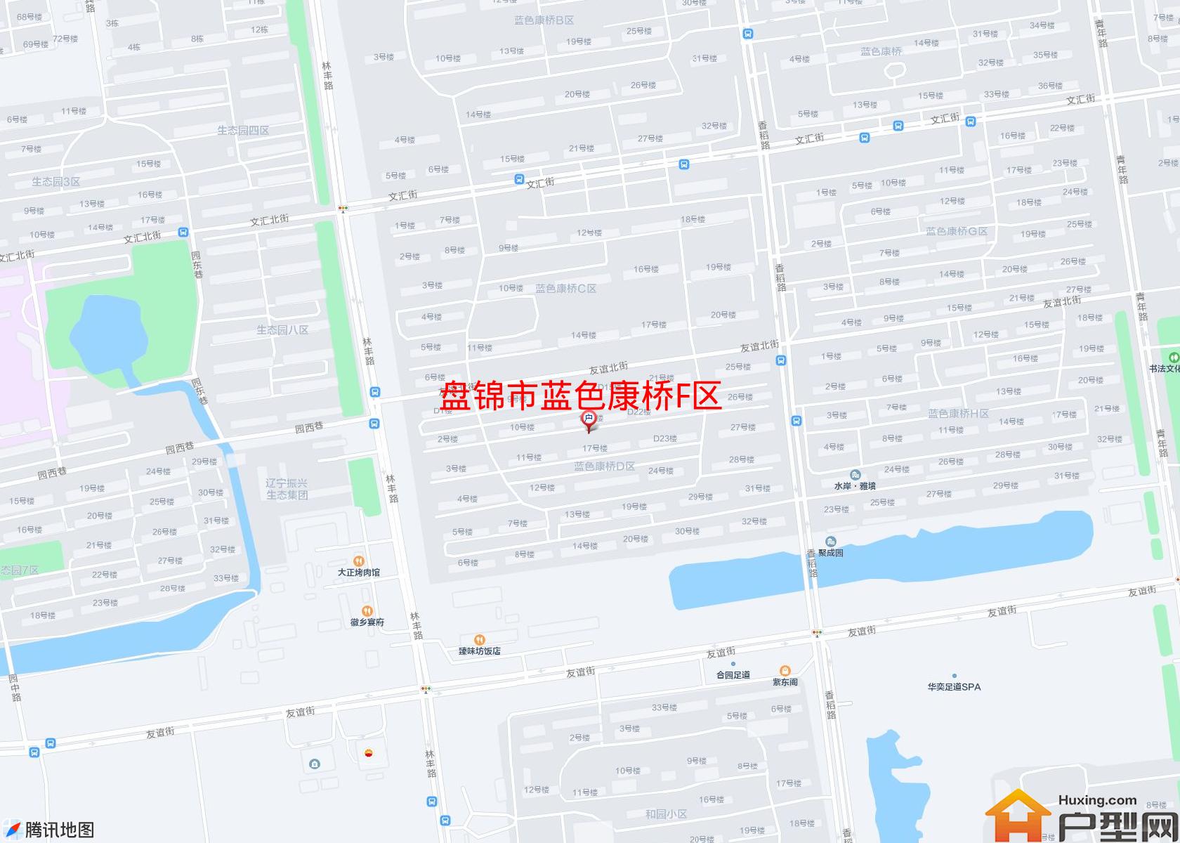 蓝色康桥F区小区 - 户型网