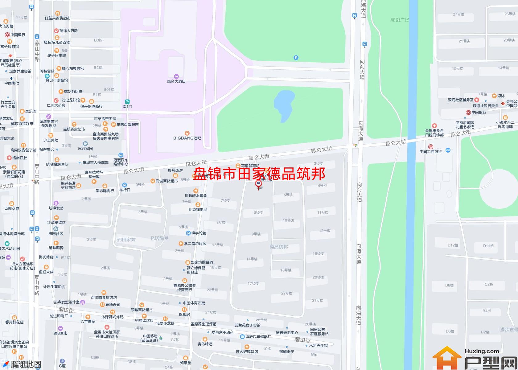 田家德品筑邦小区 - 户型网