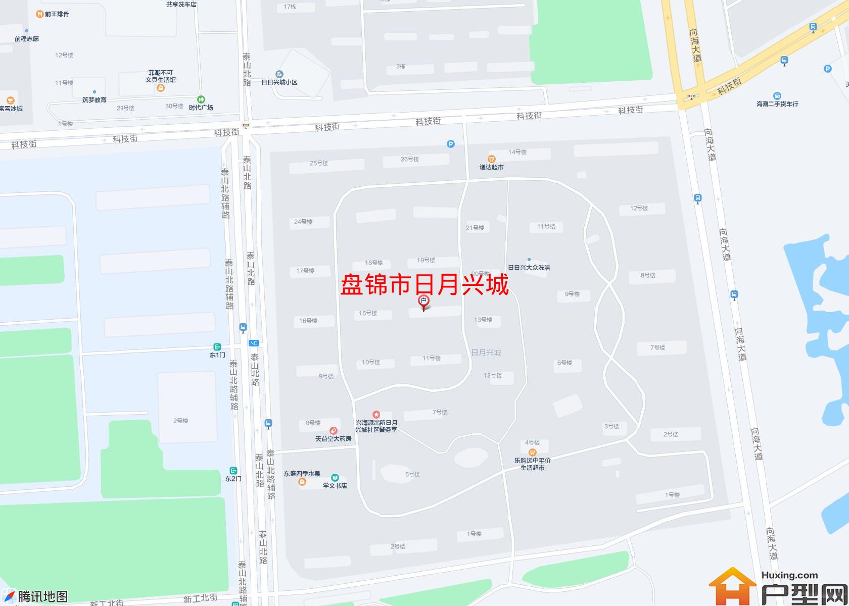 日月兴城小区 - 户型网