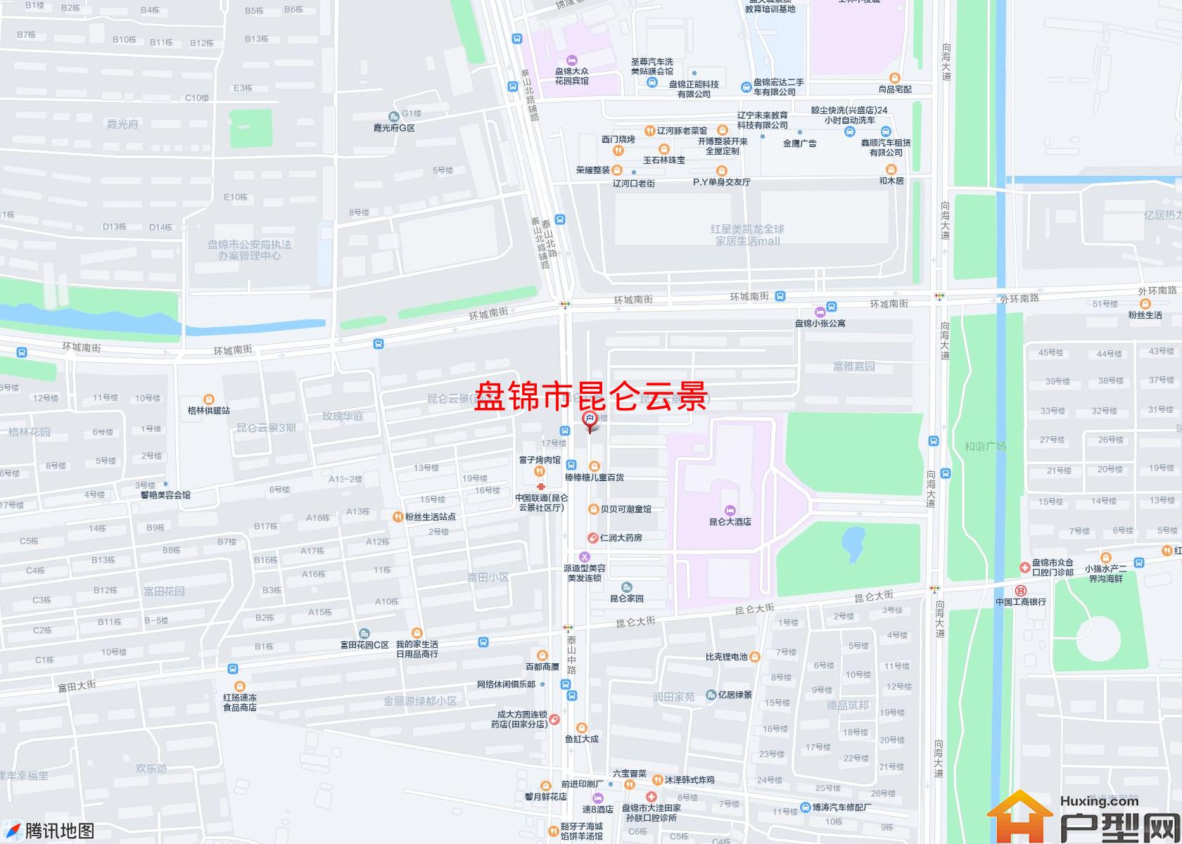 昆仑云景小区 - 户型网