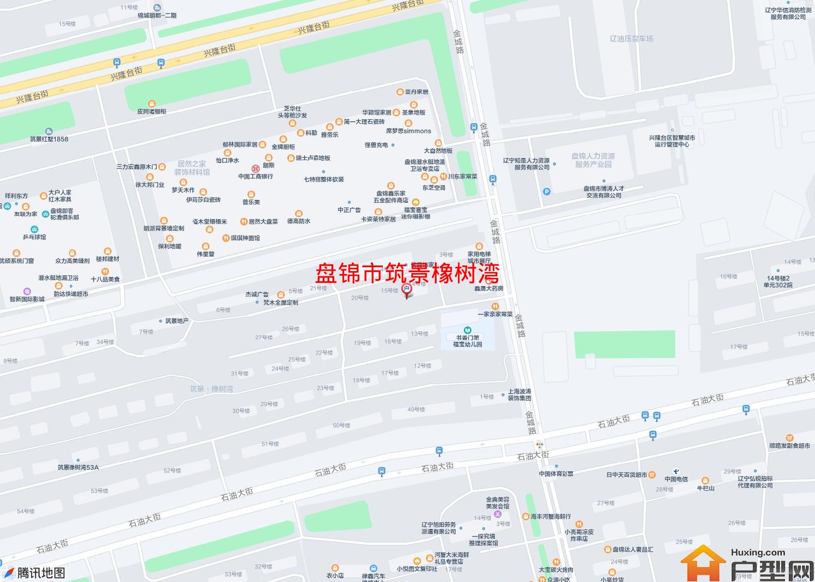 筑景橡树湾小区 - 户型网