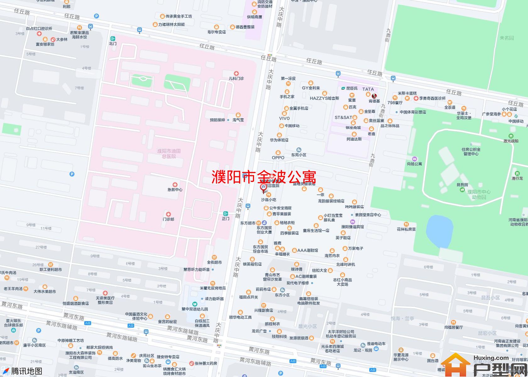 金波公寓小区 - 户型网