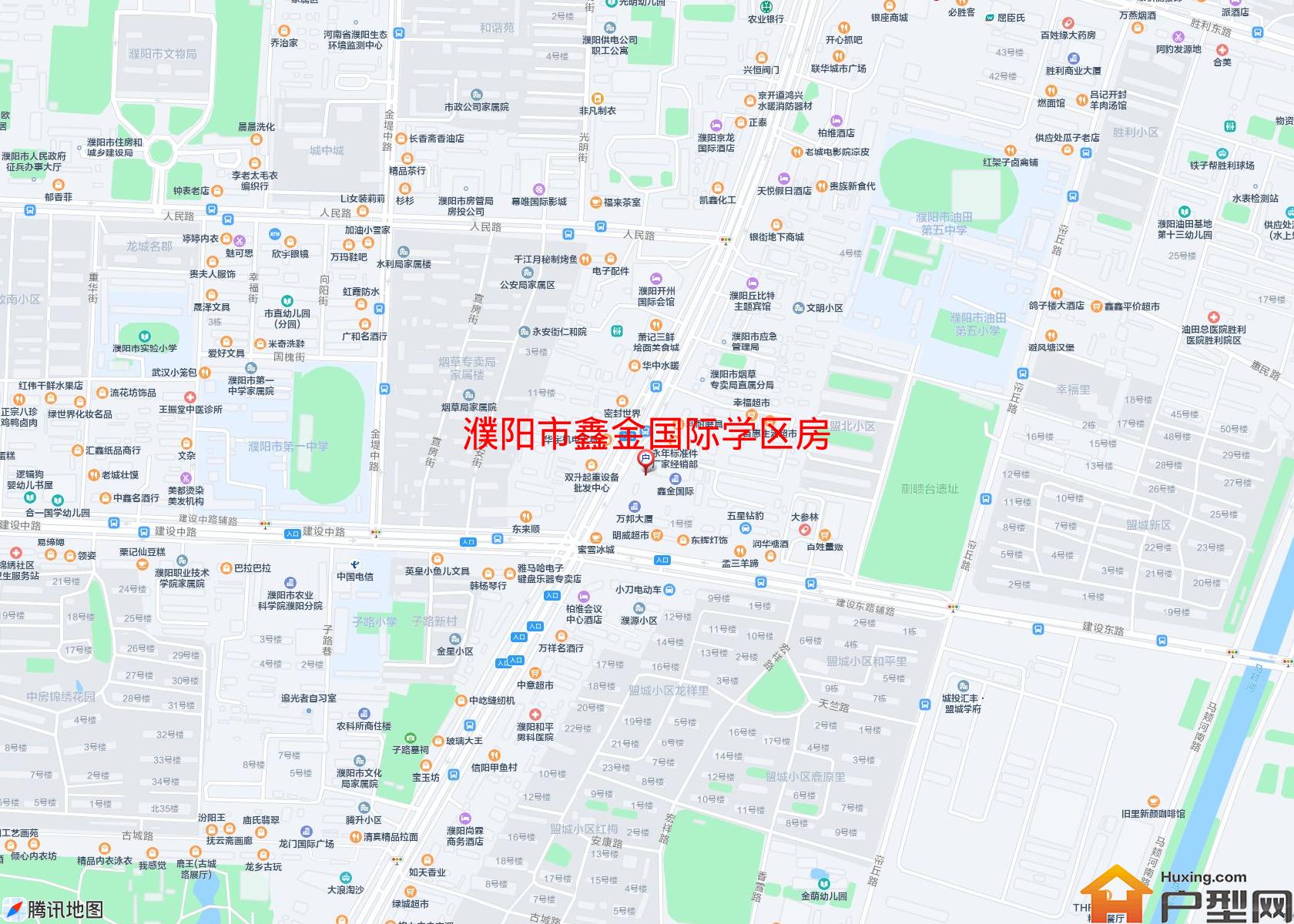 鑫金国际学区房小区 - 户型网