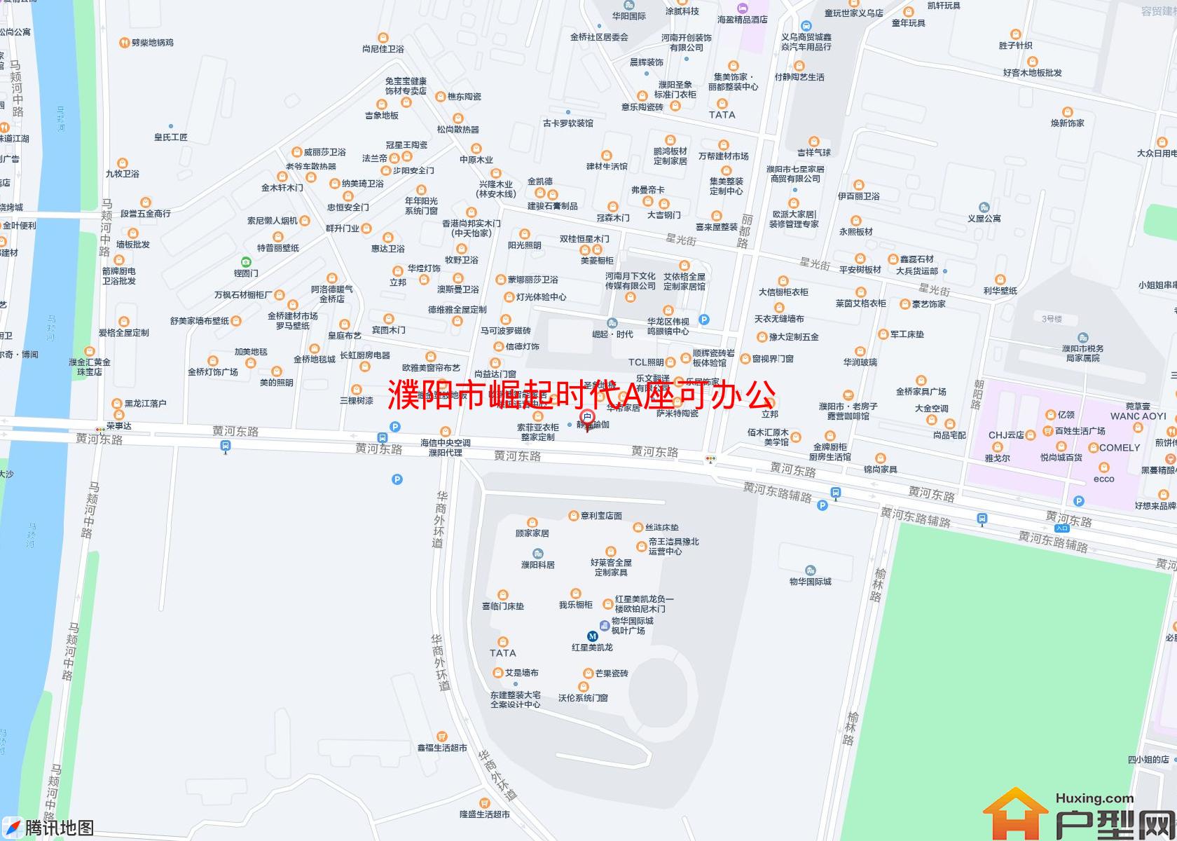 崛起时代A座可办公小区 - 户型网