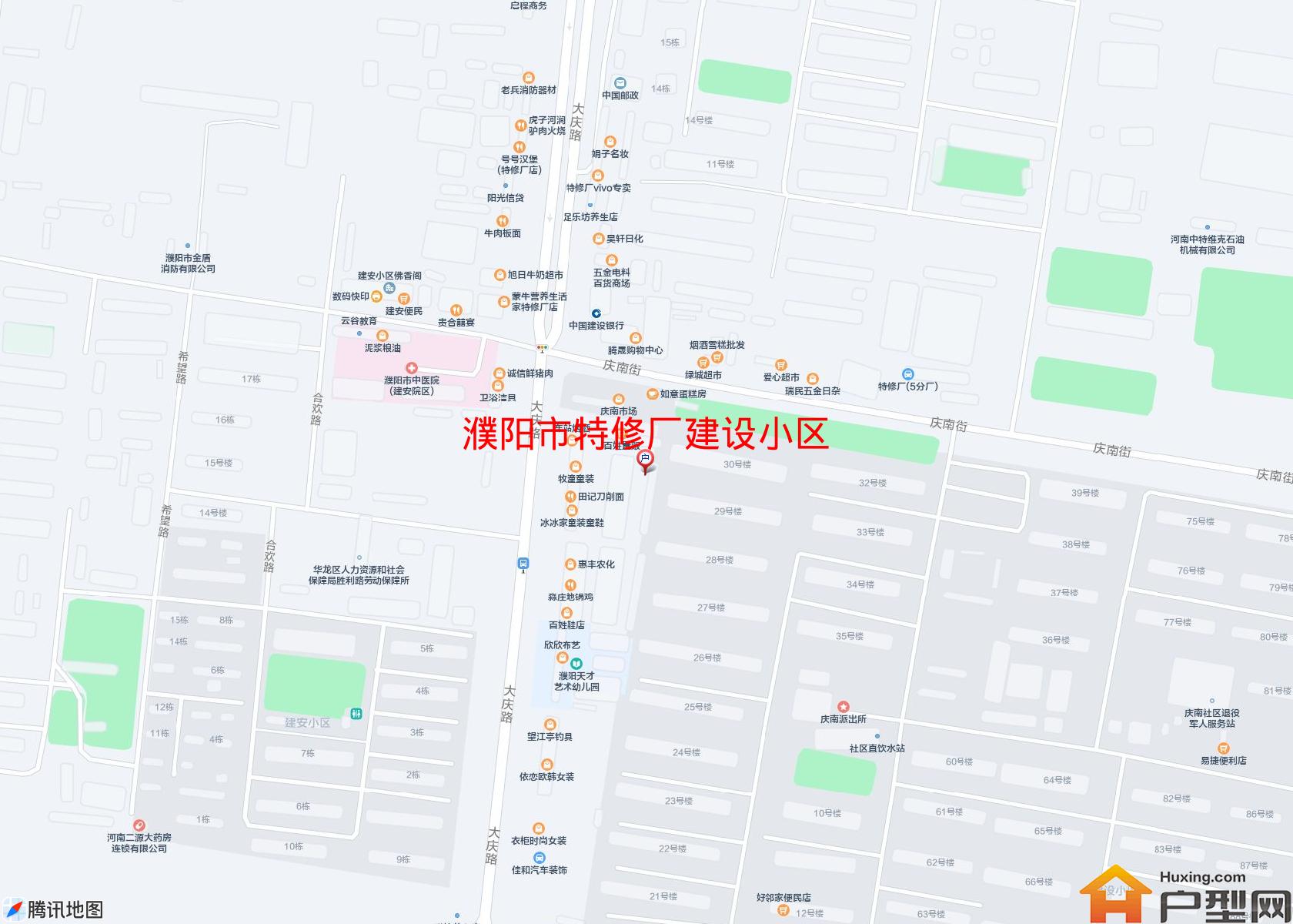 特修厂建设小区小区 - 户型网