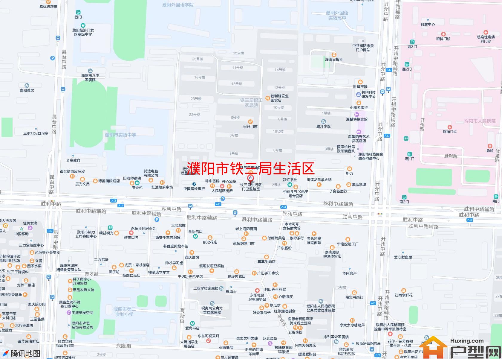 铁三局生活区小区 - 户型网