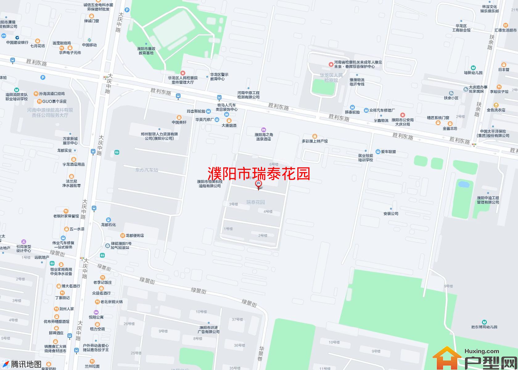 瑞泰花园小区 - 户型网