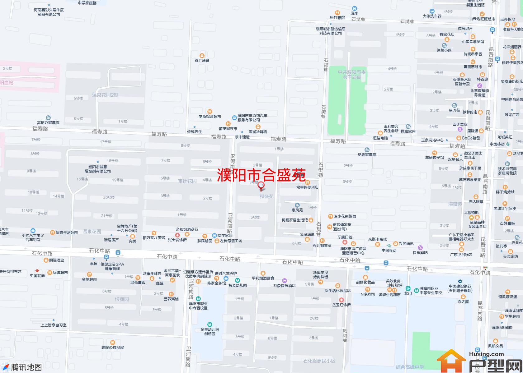 合盛苑小区 - 户型网