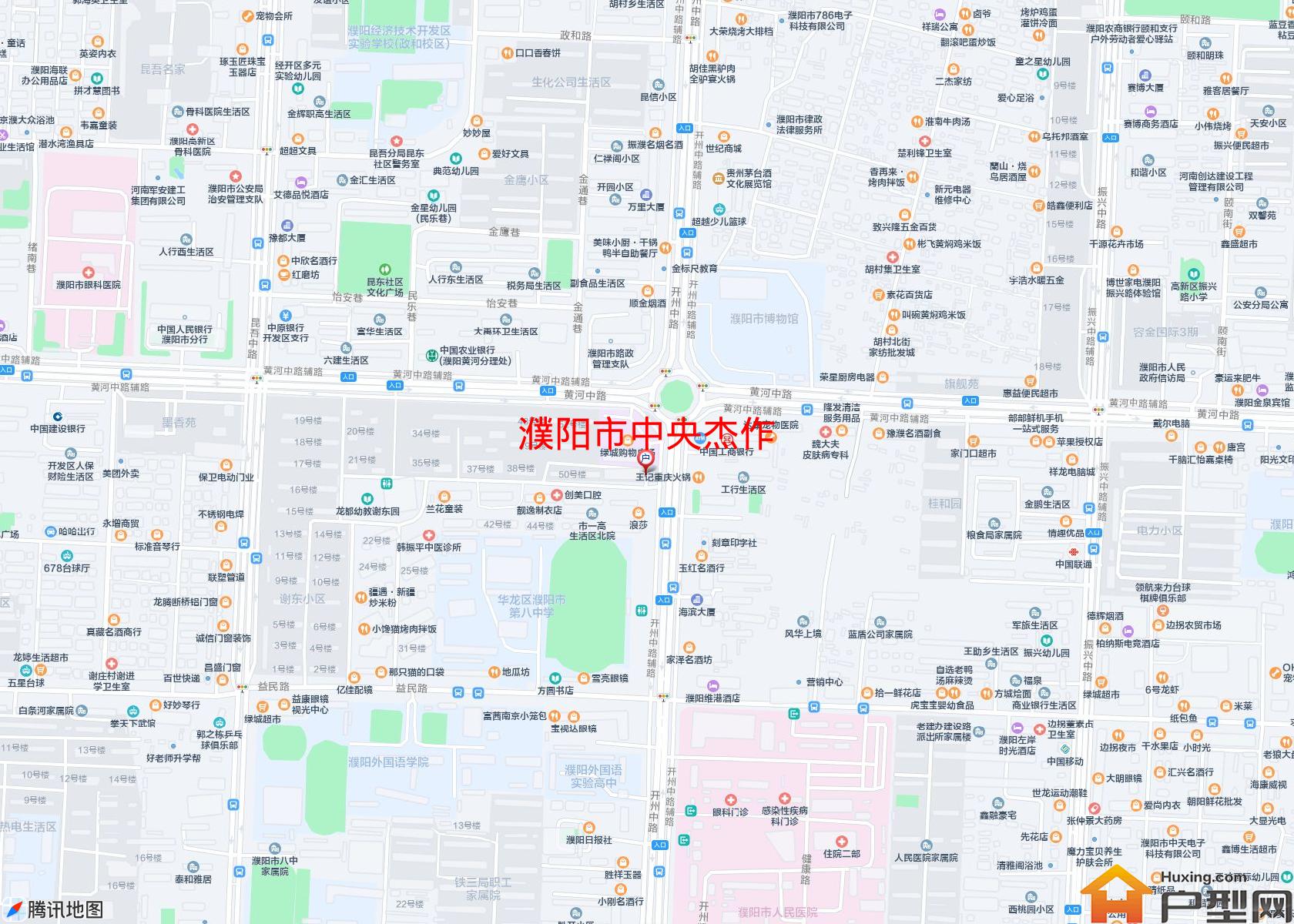中央杰作小区 - 户型网