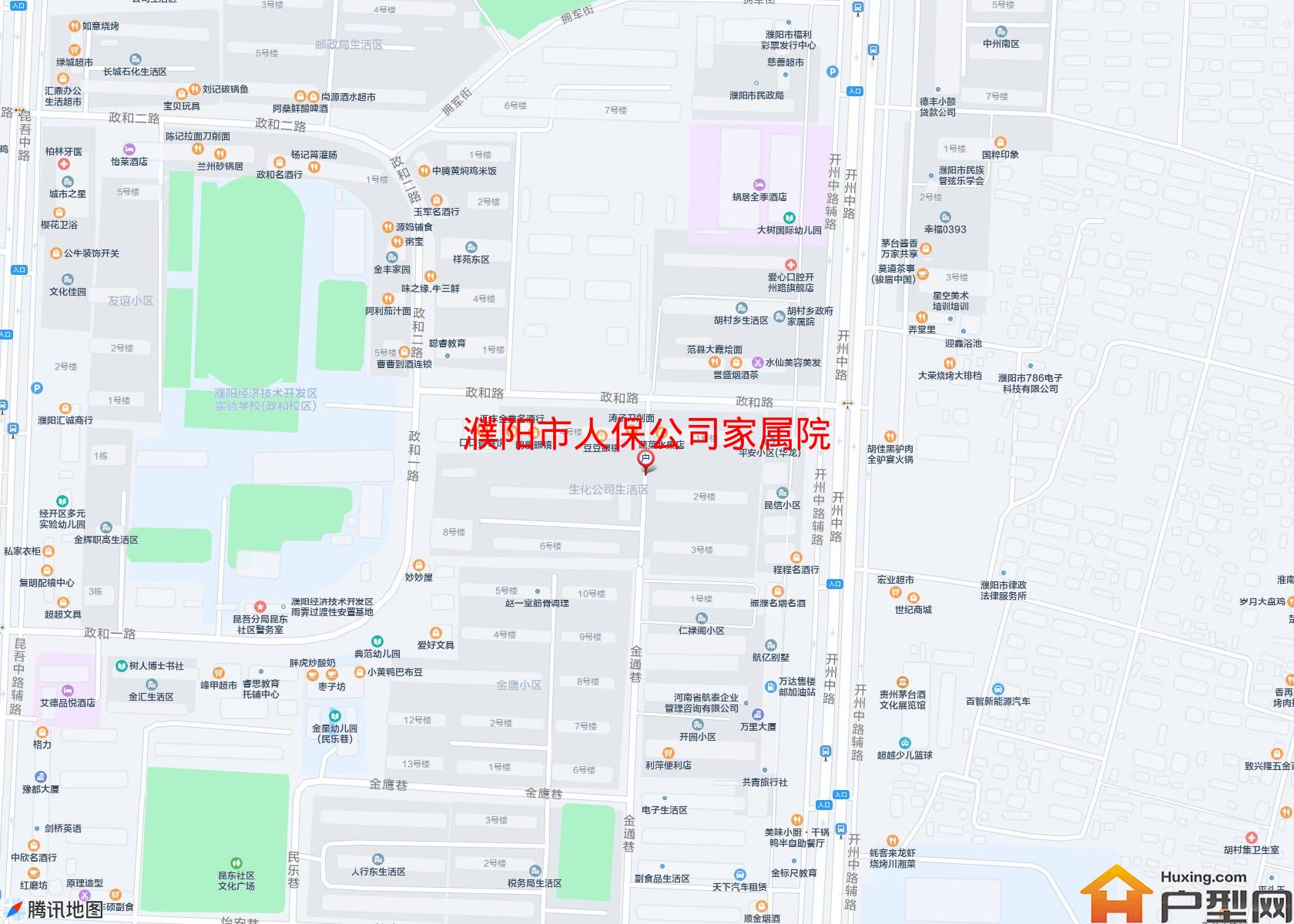 人保公司家属院小区 - 户型网