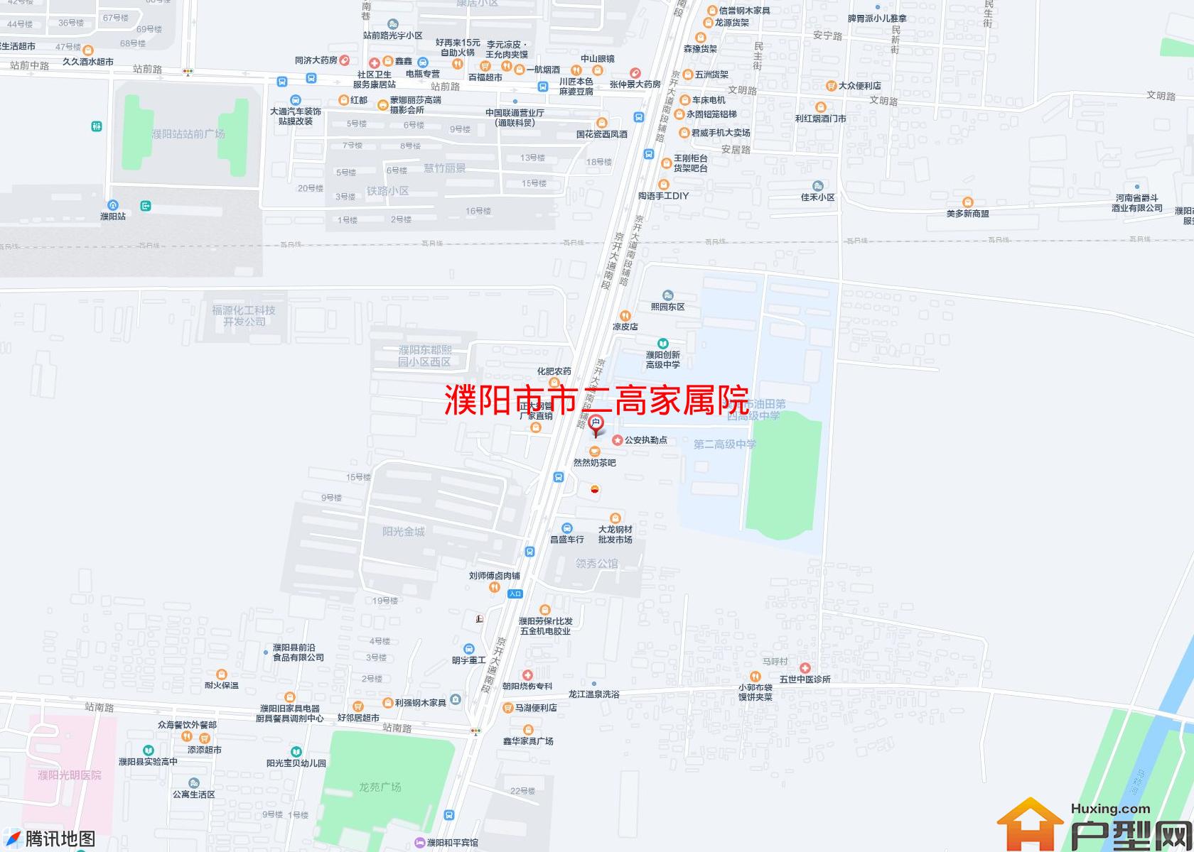 市二高家属院小区 - 户型网