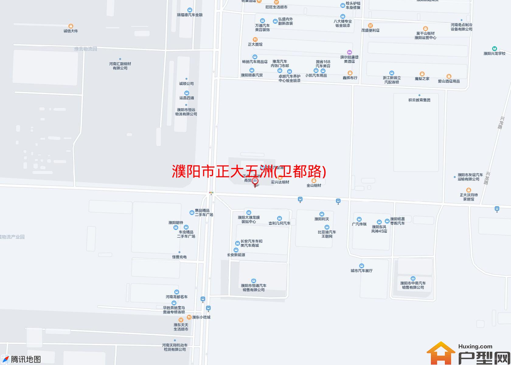 正大五洲(卫都路)小区 - 户型网