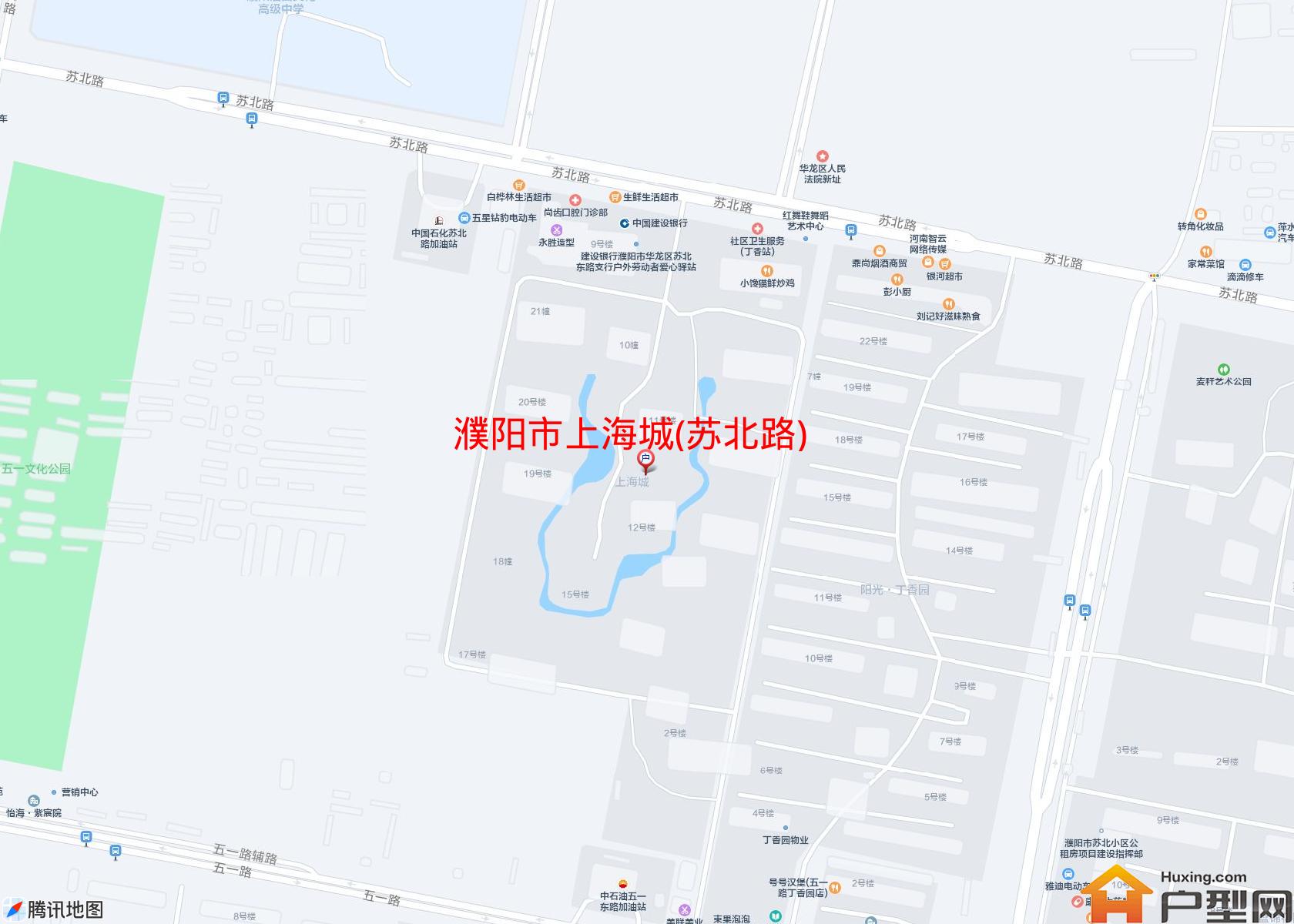 上海城(苏北路)小区 - 户型网