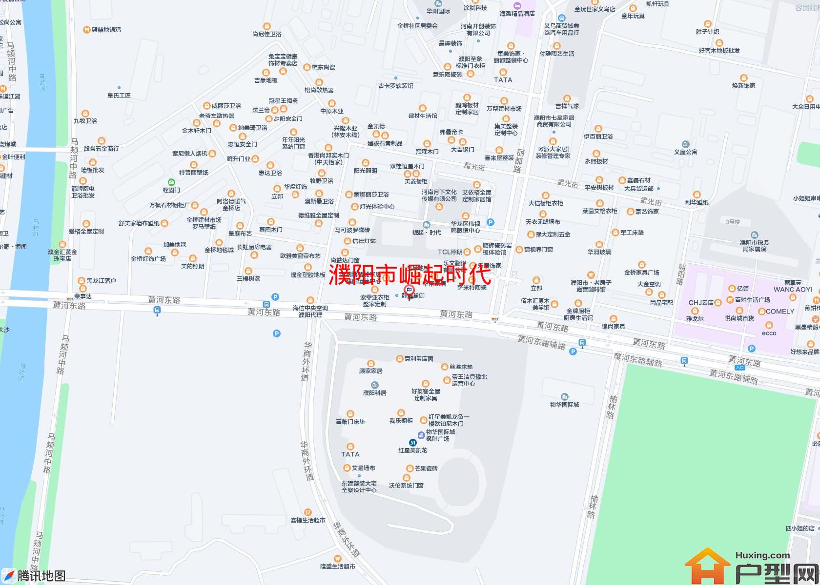 崛起时代小区 - 户型网